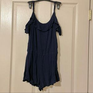 Navy Blue Romper